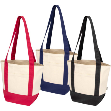 Logotrade werbemittel das Foto: Sam 320 g/m² Mini-Tragetasche aus GRS recycelter Baumwolle