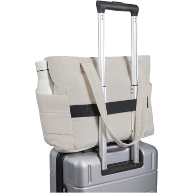 Logotrade Firmengeschenke das Foto: Puffer 15,6" GRS recycelte Laptoptragetasche 18L