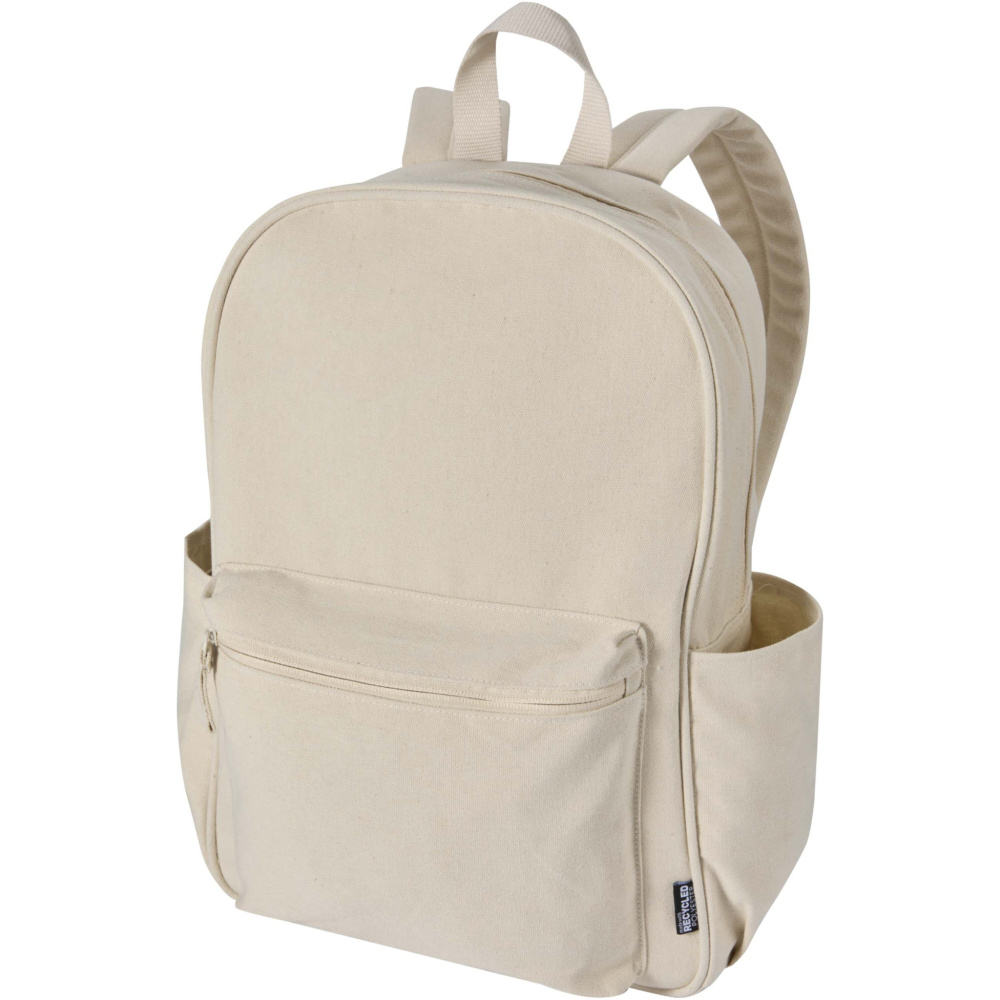 Logotrade werbemittel das Foto: Recanvas 15,6” GRS recycelter City-Rucksack 16L
