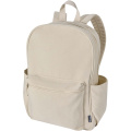 Recanvas 15,6” GRS recycelter City-Rucksack 16L, Sandstein