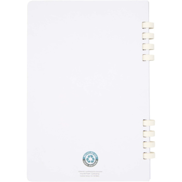 Logotrade Firmengeschenke das Foto: Fil A5 Hardcover RCS recyceltes Spiralnotizbuch