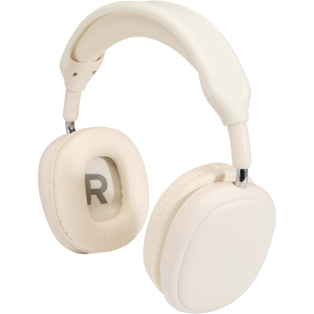 Logotrade werbemittel das Foto: Alzir Over-Ear Wireless Bluetooth® Headset aus recyceltem Kunststoff