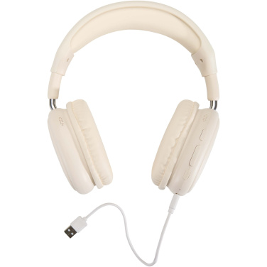 Logotrade Logogeschenke das Foto: Alzir Over-Ear Wireless Bluetooth® Headset aus recyceltem Kunststoff