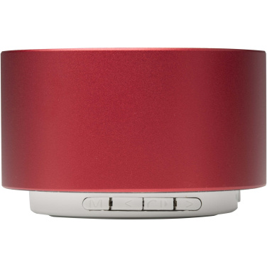 Logotrade Geschäftsgeschenke das Foto: Ankaa 3 W Bluetooth® Lautsprecher aus recyceltem Aluminium