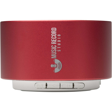 Logotrade Werbegeschenke das Foto: Ankaa 3 W Bluetooth® Lautsprecher aus recyceltem Aluminium