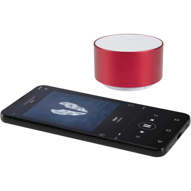 Logotrade Firmengeschenke das Foto: Ankaa 3 W Bluetooth® Lautsprecher aus recyceltem Aluminium