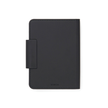 Logotrade Werbeartikel das Foto: VINGA Baltimore RCS Passport Cover mit Dual-Finder