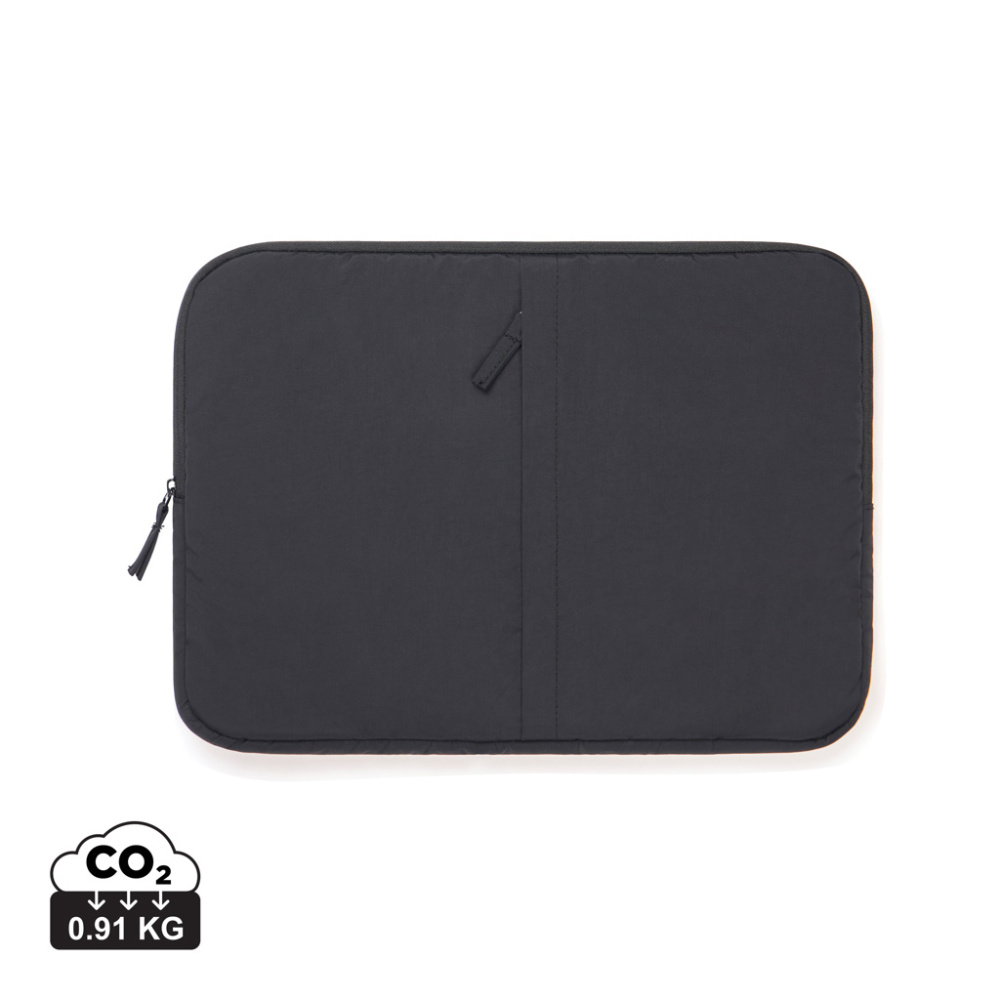 Logotrade Geschäftsgeschenke das Foto: KENTO URBAN 15,6" Laptop-Sleeve aus RCS rec. Nylon