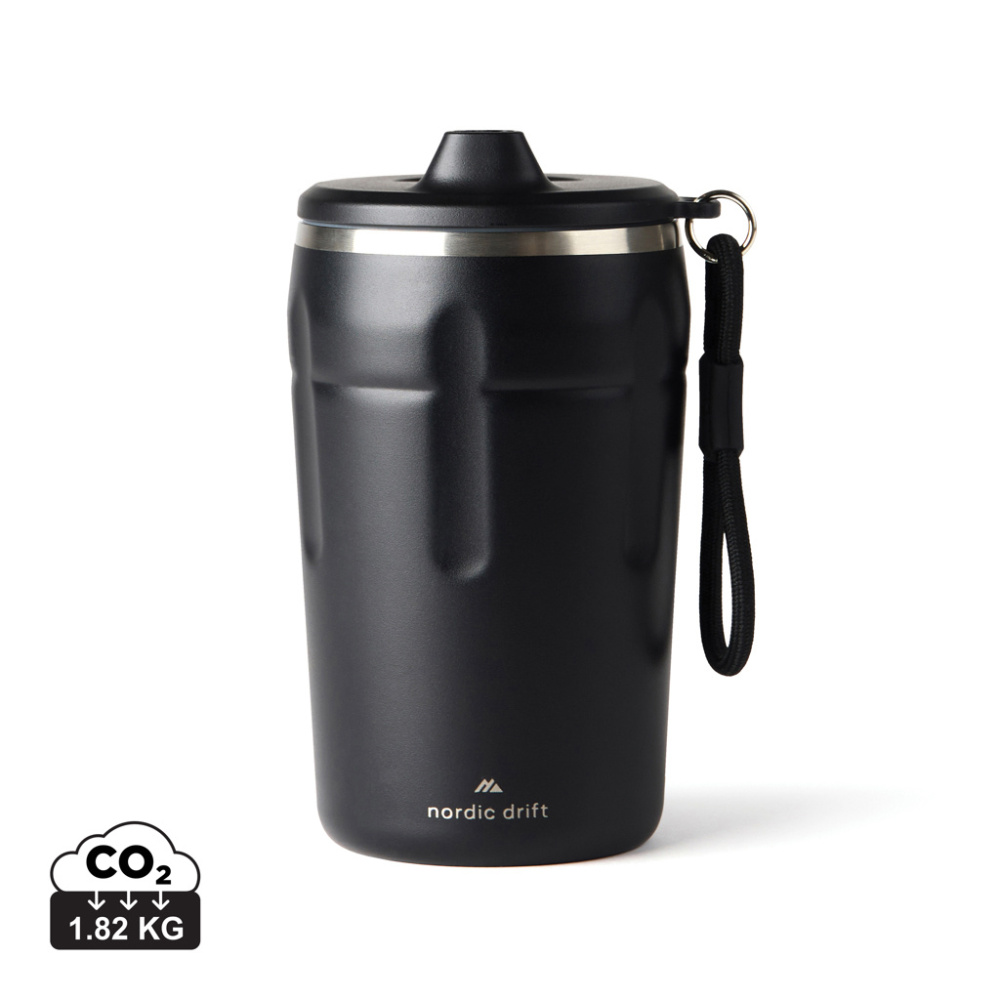 Logotrade werbemittel das Foto: Nordic Drift Trail verschließbarer RCS Mug 350ml