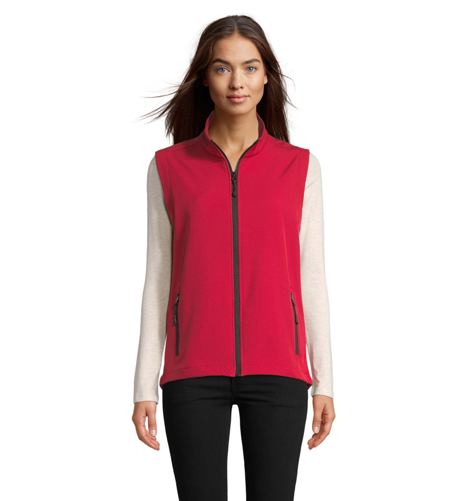 Logotrade Werbegeschenke das Foto: RACE BW WOMENSOFTSHELL