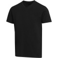 Balfour Kurzärmeliges T-Shirt V-Ausschnitt, Schwarz