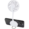 Ventio Magnetischer, tragbarer Ventilator aus recyceltem Kunststoff, Weiß