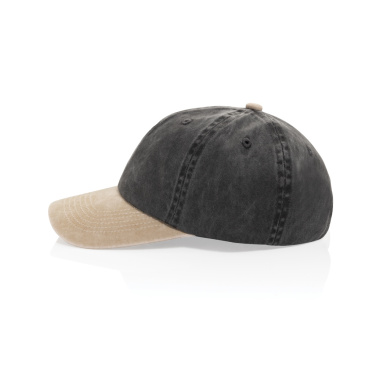 Logotrade Firmengeschenke das Foto: BEAU AWARE™ Two-Tone 6-Panel-Cap aus washed Cotton-Twill