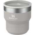 Stanley Stay Hot 295 ml isolierter, stapelbarer Camp-Becher aus Edelstahl, Grau