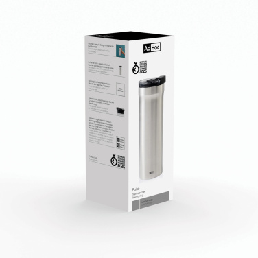 Logotrade Firmengeschenke das Foto: AdHoc Thermobecher Pulse