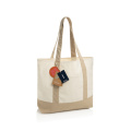 SHOP LOCAL AWARE™ Tasche aus recycelter Baumwolle, 350g/m², cremefarben