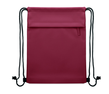 Logotrade Werbegeschenke das Foto: Beutel mit Kordelzug 600D RPET