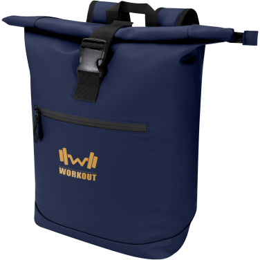 Logotrade Logogeschenke das Foto: Resi Plus 15" GRS-recycelter Rolltop Rucksack 18 L