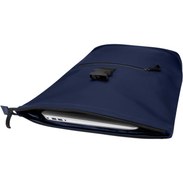 Logotrade Firmengeschenke das Foto: Resi Plus 15" GRS-recycelter Rolltop Rucksack 18 L