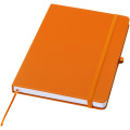 Notizbuch „Spectrum A5“ mit recyceltem Hardcover, Orange