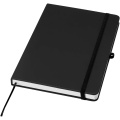 Notizbuch „Spectrum A5“ mit recyceltem Hardcover, Schwarz