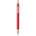 Spectrum-Kugelschreiber aus recyceltem Aluminium (blaue Tinte), Rot