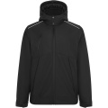Emin – gefütterter Unisex-Thermoparka, Schwarz