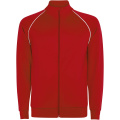 Valier Kinder-Sweatshirt mit durchgehendem Reißverschluss, Rot