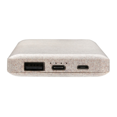 Logotrade Firmengeschenke das Foto: [TEST] 10.000-mAh-Powerbank mit Weizenfasern