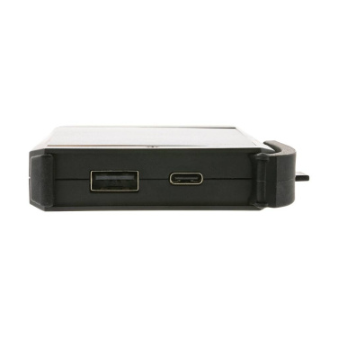 Logotrade Werbeartikel das Foto: Skywave RCS Solar-Powerbank 5.000 mAh, kabellos 10 W