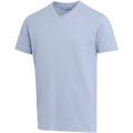 Balfour Kurzärmeliges T-Shirt V-Ausschnitt, Nebelblau
