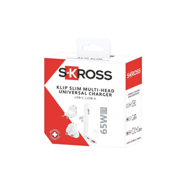 Logotrade werbemittel das Foto: SKROSS® Klip Slim 65W Mehrfach-Ladegerät
