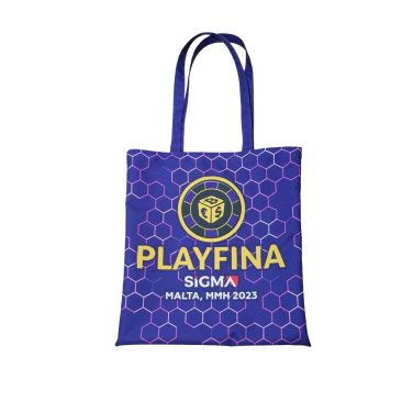 Logotrade werbemittel das Foto: Einkaufstasche mit Sublimationsdruck 36 × 42 cm mit Logo