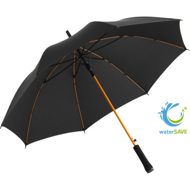 Logotrade Logogeschenke das Foto: FARE® AC-Stockschirm Colorline mit farbigen Schienen und Schaft mit Logo