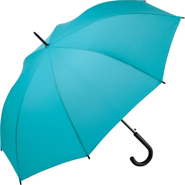 Logotrade Firmengeschenke das Foto: FARE AC-Stockschirm mit Rundhakengriff 100 cm mit Logo