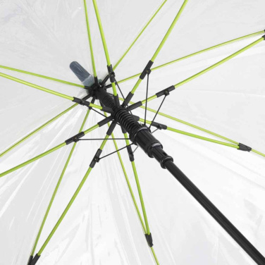Logotrade Werbeartikel das Foto: FARE® Pure transparenter AC-Golfschirm mit Logo