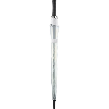Logotrade Firmengeschenke das Foto: FARE® Pure transparenter AC-Golfschirm mit Logo