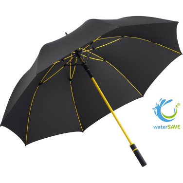 Logotrade Werbeartikel das Foto: FARE® Style AC-Golfschirm mit farbigen Details mit Logo