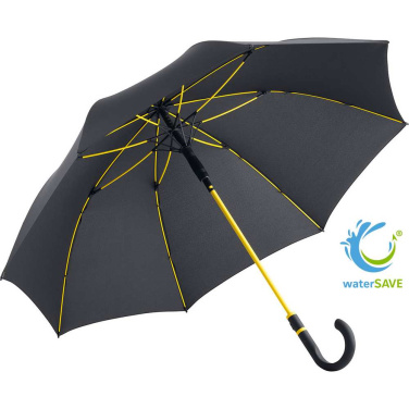 Logotrade Werbeartikel das Foto: FARE® Style AC-Midsize-Schirm mit farbigen Details mit Logo