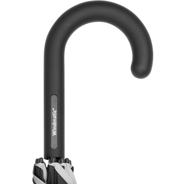 Logotrade Logogeschenke das Foto: FARE® Windmatic® AC-Midsize-Schirm mit Reflexpaspel mit Logo