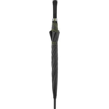 Logotrade Firmengeschenke das Foto: FARE® AC-Stockschirm Colorline mit farbigen Schienen und Schaft mit Logo