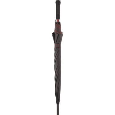 Logotrade Werbegeschenke das Foto: FARE® AC-Stockschirm Colorline mit farbigen Schienen und Schaft mit Logo