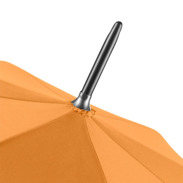 Logotrade Geschäftsgeschenke das Foto: FARE AC-Stockschirm mit Rundhakengriff 100 cm mit Logo