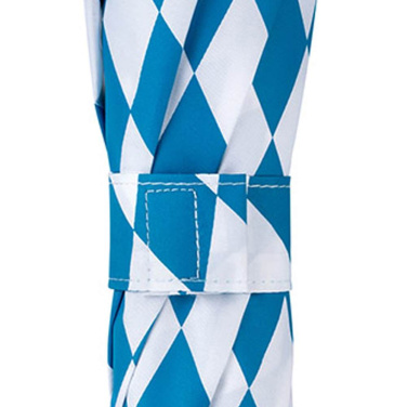 Logotrade Geschäftsgeschenke das Foto: FARE AC-Stockschirm mit Rundhakengriff 100 cm mit Logo
