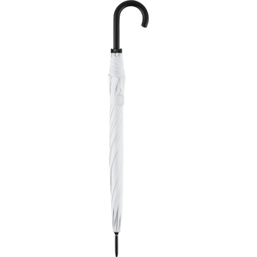 Logotrade Geschäftsgeschenke das Foto: FARE AC-Stockschirm mit Rundhakengriff 100 cm mit Logo