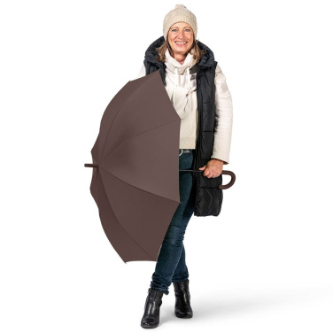 Logotrade Logogeschenke das Foto: FARE® Fashion AC einfarbiger Automatik-Stockschirm mit Logo