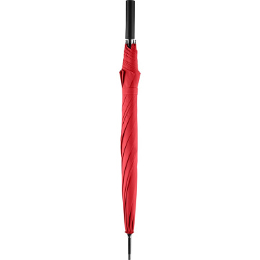 Logotrade werbemittel das Foto: FARE AC-Stockschirm mit doppelter Werbefläche am Griff 105 cm mit Logo