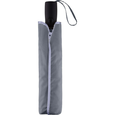 Logotrade Werbeartikel das Foto: FARE® AC Plus Taschenschirm mit Reflex-Paspel mit Logo