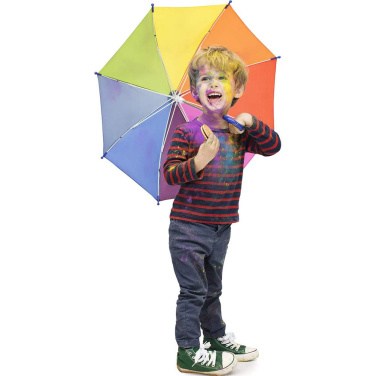 Logotrade Firmengeschenke das Foto: FARE® 4Kids sicherer Kinderschirm mit Logo
