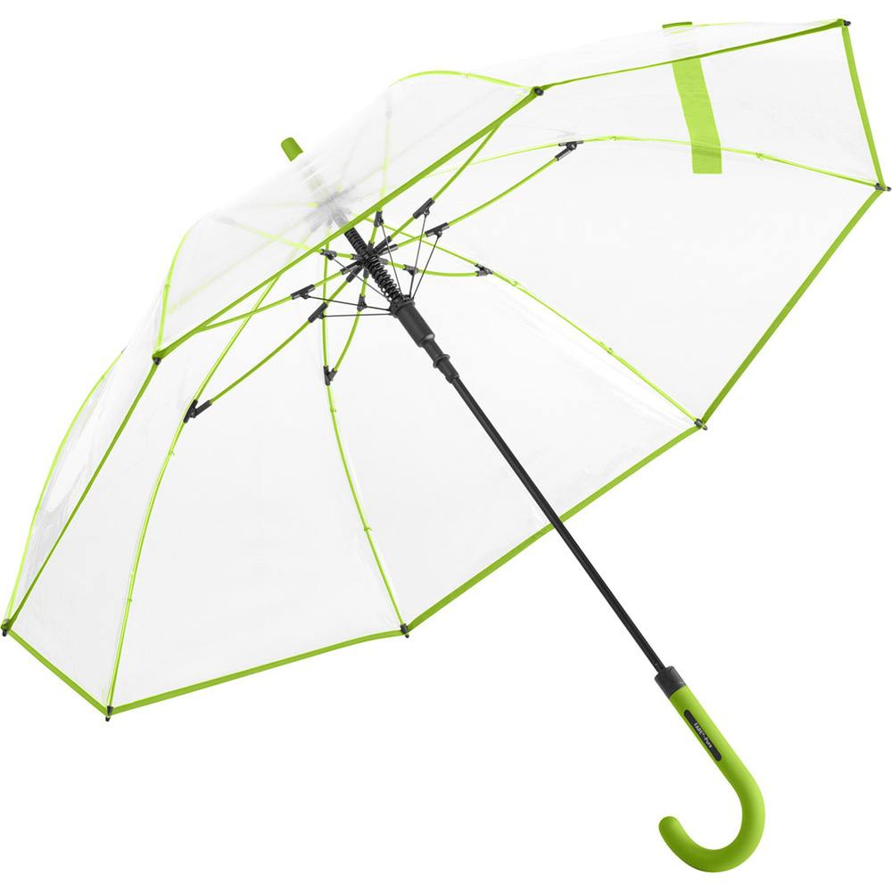 Logotrade Firmengeschenke das Foto: FARE® Pure transparenter AC-Stockschirm mit Logo